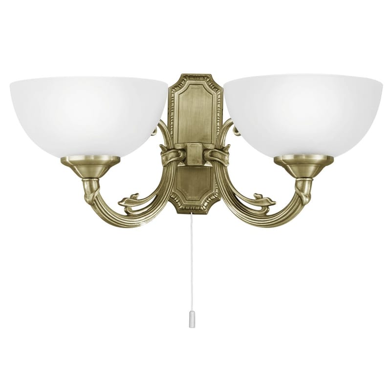 Vägglampa Savoy med 2 Lampor, 41 cm
