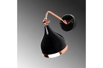 Vägglampa Soodz Svart / Koppar - Svart / Koppar - Belysning - Lampor & belysning inomhus - Sovrumslampa - Sänglampa - Sänglampa vägg