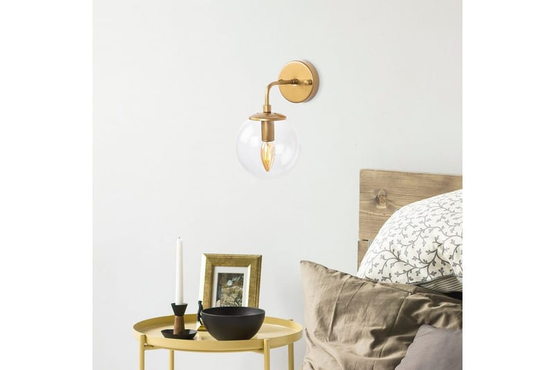 Vägglampa Soona Rany Transparent - Rany Transparent - Belysning - Lampor & belysning inomhus - Sovrumslampa - Sänglampa - Sänglampa vägg