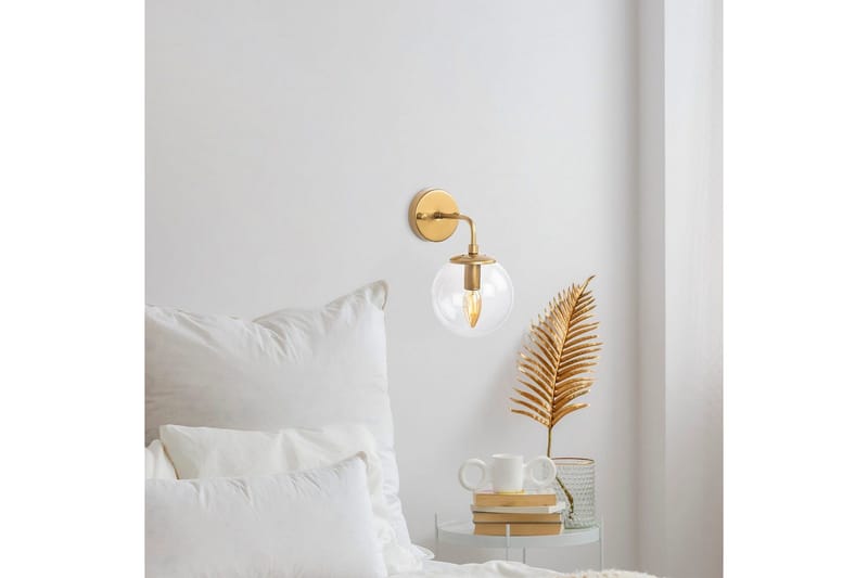 Vägglampa Soona Rany Transparent - Rany Transparent - Belysning - Lampor & belysning inomhus - Sovrumslampa - Sänglampa - Sänglampa vägg