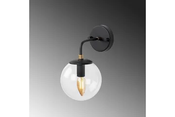 Vägglampa Soona Svart / Rany - Svart / Rany - Belysning - Lampor & belysning inomhus - Sovrumslampa - Sänglampa - Sänglampa vägg