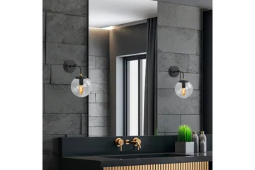 Vägglampa Soona Svart / Rany - Svart / Rany - Belysning - Lampor & belysning inomhus - Sovrumslampa - Sänglampa - Sänglampa vägg