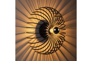 Vägglampa Subbersta Svart - Diameter: 12 cm - Belysning - Lampor & belysning inomhus - Sovrumslampa - Sänglampa - Sänglampa vägg