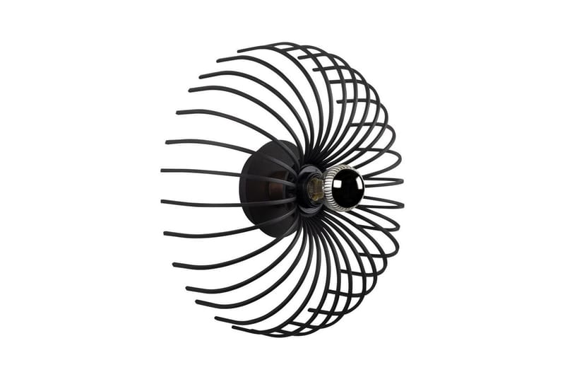Vägglampa Subbersta Svart - Diameter: 12 cm - Belysning - Lampor & belysning inomhus - Sovrumslampa - Sänglampa - Sänglampa vägg