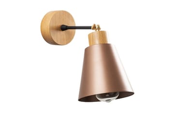 Vägglampa Sudalwani Koppar - Koppar - Belysning - Lampor & belysning inomhus - Sovrumslampa - Sänglampa - Sänglampa vägg