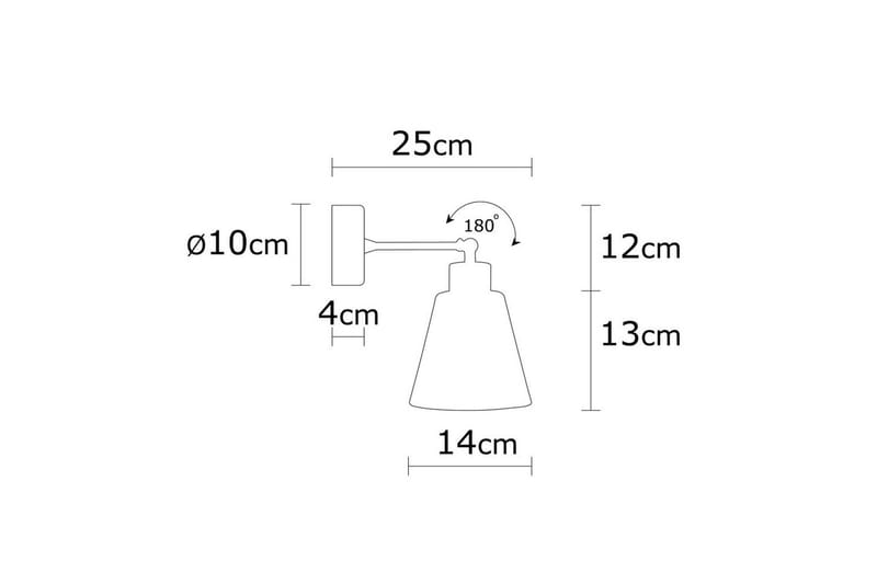 Vägglampa Sudalwani Koppar - Koppar - Belysning - Lampor & belysning inomhus - Sovrumslampa - Sänglampa - Sänglampa vägg