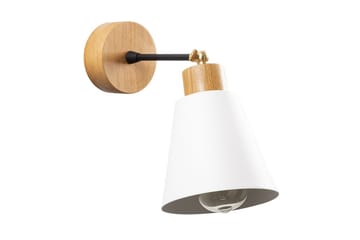 Vägglampa Sudalwani Vit - Vit - Belysning - Lampor & belysning inomhus - Sovrumslampa - Sänglampa - Sänglampa vägg
