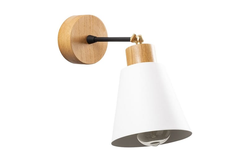 Vägglampa Sudalwani Vit - Vit - Belysning - Lampor & belysning inomhus - Sovrumslampa - Sänglampa - Sänglampa vägg
