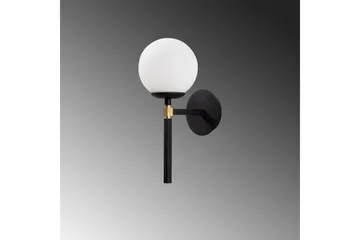 Vägglampa Sudasalle Svart / Vit - Svart/Vit - Belysning - Lampor & belysning inomhus - Sovrumslampa - Sänglampa - Sänglampa vägg