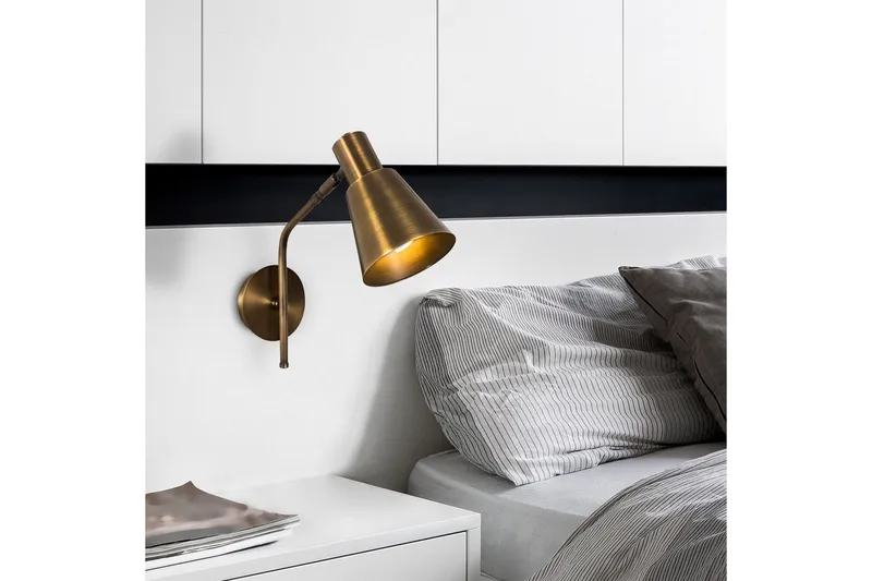 Vägglampa Sugana Berriaren Vintage - Koppar - Belysning - Lampor & belysning inomhus - Sovrumslampa - Sänglampa - Sänglampa vägg