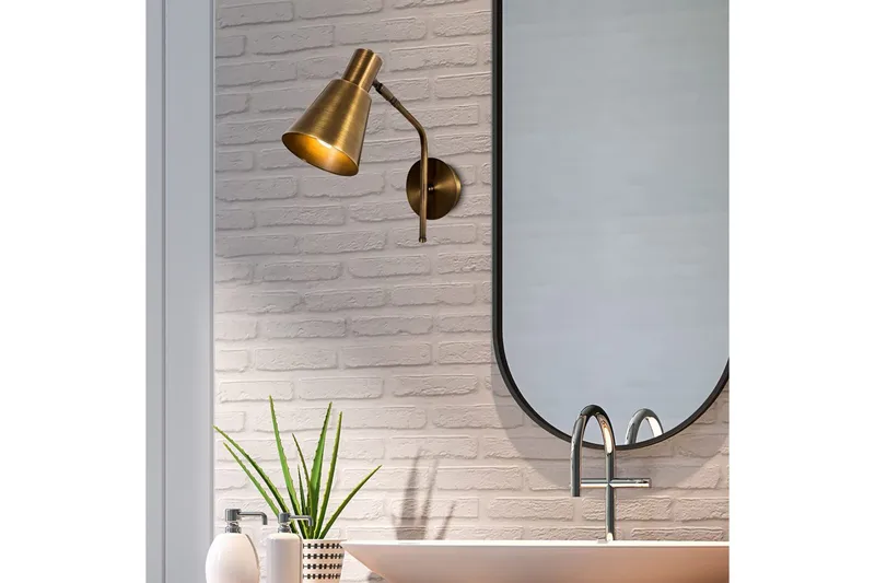 Vägglampa Sugana Berriaren Vintage - Koppar - Belysning - Lampor & belysning inomhus - Sovrumslampa - Sänglampa - Sänglampa vägg