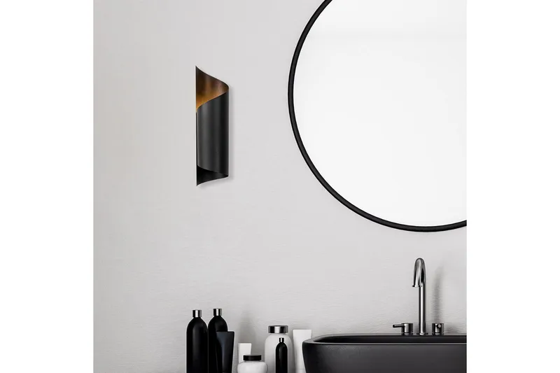 Vägglampa Sugana Fira Svart - Svart - Belysning - Lampor & belysning inomhus - Sovrumslampa - Sänglampa - Sänglampa vägg