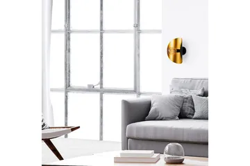 Vägglampa Sugana Giada Svart / Rany - Guld/Svart - Belysning - Lampor & belysning inomhus - Sovrumslampa - Sänglampa - Sänglampa vägg