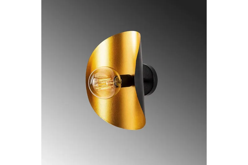 Vägglampa Sugana Giada Svart / Rany - Guld/Svart - Belysning - Lampor & belysning inomhus - Sovrumslampa - Sänglampa - Sänglampa vägg