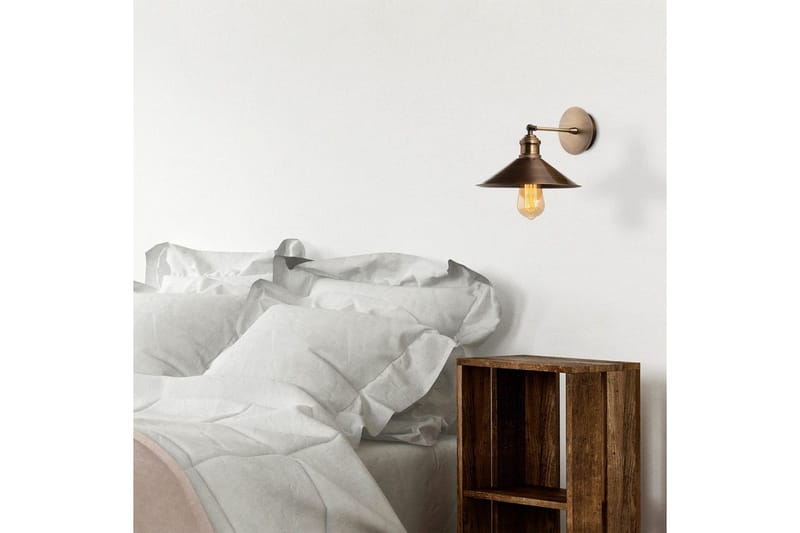 Vägglampa Sugana Niva Vintage - Koppar - Belysning - Lampor & belysning inomhus - Sovrumslampa - Sänglampa - Sänglampa vägg