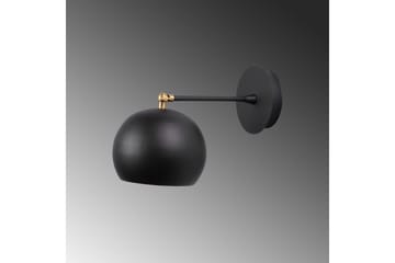 Vägglampa Sugana Tera Svart - Svart - Belysning - Lampor & belysning inomhus - Sovrumslampa - Sänglampa - Sänglampa vägg