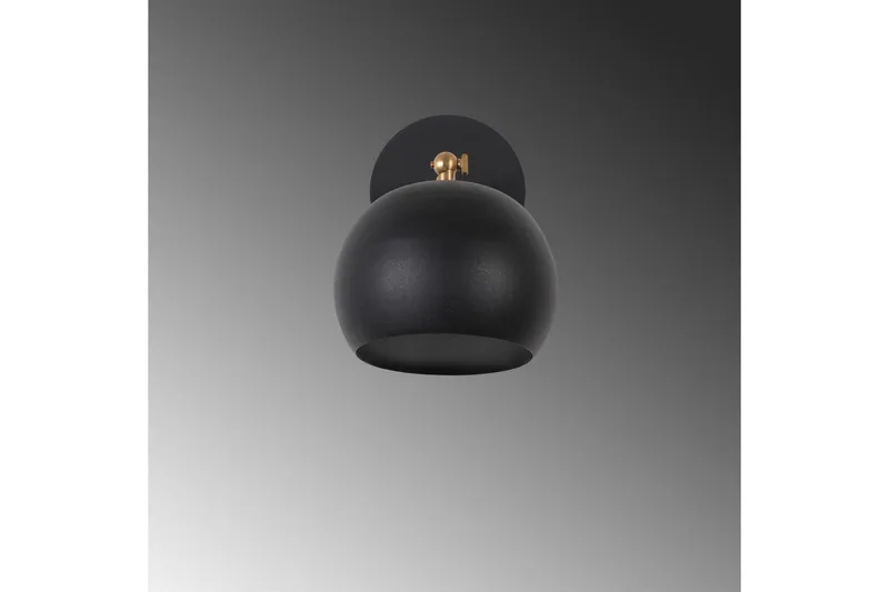 Vägglampa Sugana Tera Svart - Svart - Belysning - Lampor & belysning inomhus - Sovrumslampa - Sänglampa - Sänglampa vägg