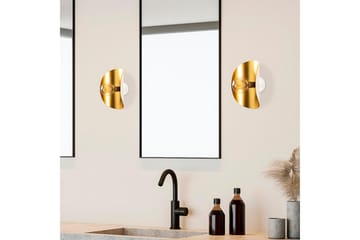 Vägglampa Sugana Vira Vit / Rany - Guld/Vit - Belysning - Lampor & belysning inomhus - Sovrumslampa - Sänglampa - Sänglampa vägg