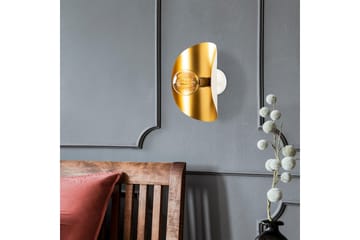 Vägglampa Sugana Vira Vit / Rany - Guld/Vit - Belysning - Lampor & belysning inomhus - Sovrumslampa - Sänglampa - Sänglampa vägg