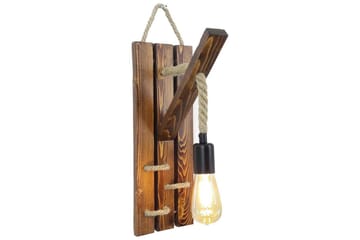 Vägglampa Teyra Trä - Brun - Belysning - Lampor & belysning inomhus - Sovrumslampa - Sänglampa - Sänglampa vägg