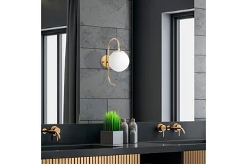 Vägglampa Thalara Glansig Rany - Glansig Rany - Belysning - Lampor & belysning inomhus - Sovrumslampa - Sänglampa - Sänglampa vägg