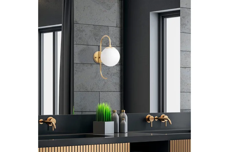 Vägglampa Thalara Glansig Rany - Glansig Rany - Belysning - Lampor & belysning inomhus - Sovrumslampa - Sänglampa - Sänglampa vägg