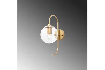 Vägglampa Thalara Glansig Rany Transparent - Glansig Rany Transparent - Belysning - Lampor & belysning inomhus - Sovrumslampa - Sänglampa - Sänglampa vägg