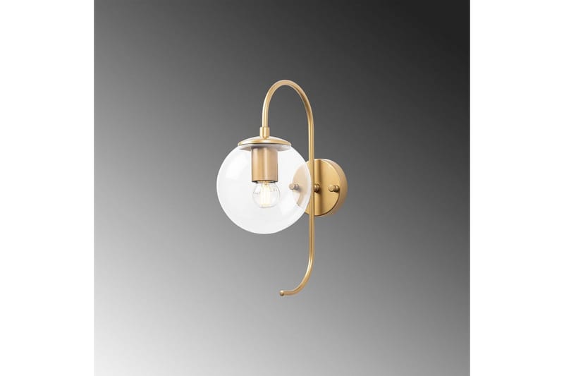 Vägglampa Thalara Glansig Rany Transparent - Glansig Rany Transparent - Belysning - Lampor & belysning inomhus - Sovrumslampa - Sänglampa - Sänglampa vägg