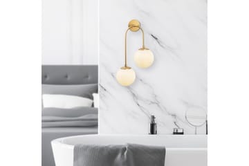 Vägglampa Thalara Två Glansig Rany - Guld - Belysning - Lampor & belysning inomhus - Sovrumslampa - Sänglampa - Sänglampa vägg