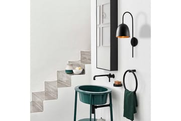 Vägglampa Thela Black - Antracit - Belysning - Lampor & belysning inomhus - Sovrumslampa - Sänglampa - Sänglampa vägg