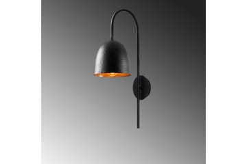 Vägglampa Thela Black - Antracit - Belysning - Lampor & belysning inomhus - Sovrumslampa - Sänglampa - Sänglampa vägg