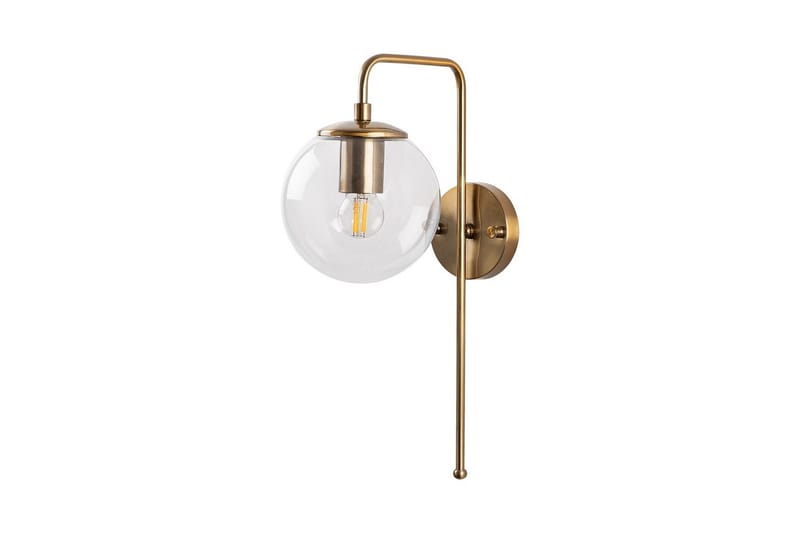 Vägglampa Tolra Vintage Transparent - Transparent - Belysning - Lampor & belysning inomhus - Sovrumslampa - Sänglampa - Sänglampa vägg