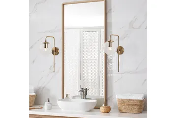 Vägglampa Tolra Vintage Transparent - Transparent - Belysning - Lampor & belysning inomhus - Sovrumslampa - Sänglampa - Sänglampa vägg