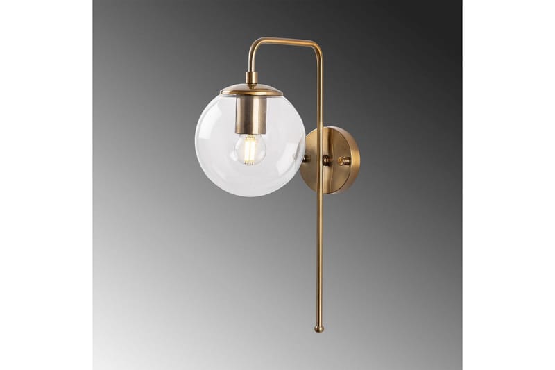 Vägglampa Tolra Vintage Transparent - Transparent - Belysning - Lampor & belysning inomhus - Sovrumslampa - Sänglampa - Sänglampa vägg