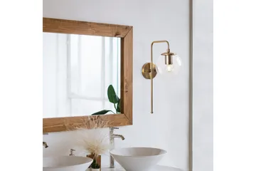 Vägglampa Tolra Vintage Transparent - Transparent - Belysning - Lampor & belysning inomhus - Sovrumslampa - Sänglampa - Sänglampa vägg