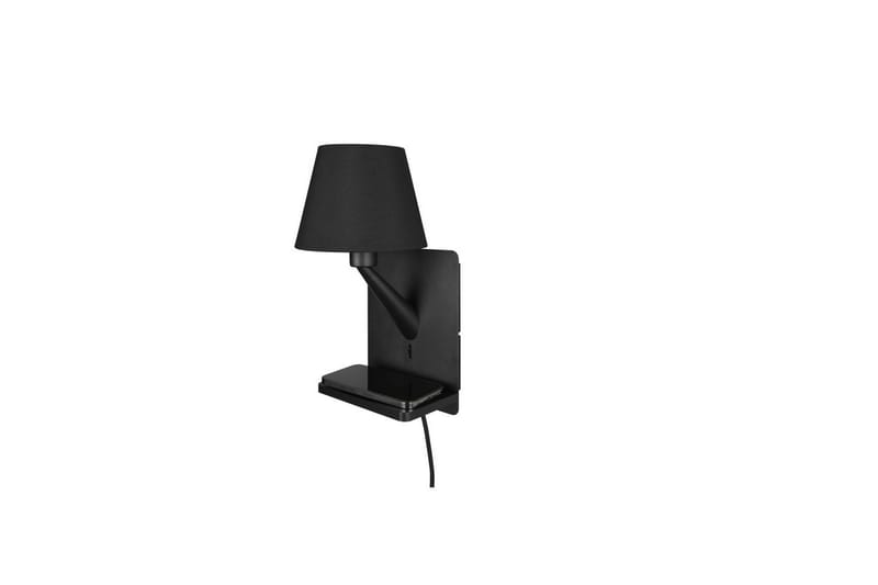 Vägglampa TRIO Comfort Mattsvart - Mattsvart - Belysning - Lampor & belysning inomhus - Sovrumslampa - Sänglampa - Sänglampa vägg