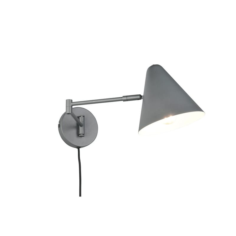 Vägglampa TRIO Cosima - Antracit - Belysning - Lampor & belysning inomhus - Sovrumslampa - Sänglampa - Sänglampa vägg