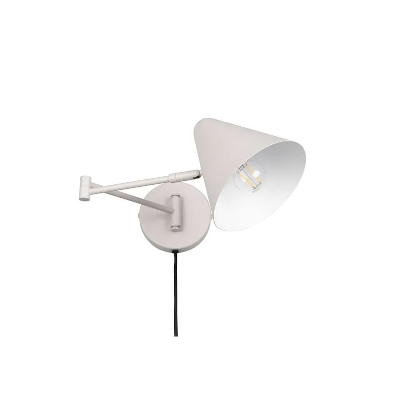 Vägglampa TRIO Cosima - Varm Grå - Belysning - Lampor & belysning inomhus - Sovrumslampa - Sänglampa - Sänglampa vägg