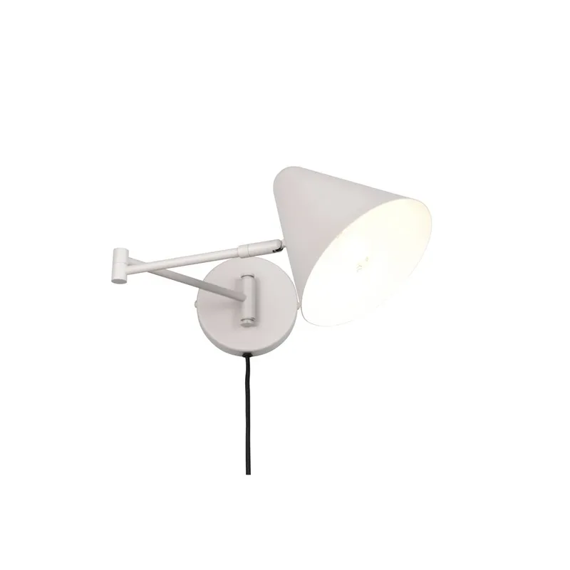 Vägglampa TRIO Cosima - Varm Grå - Belysning - Lampor & belysning inomhus - Sovrumslampa - Sänglampa - Sänglampa vägg