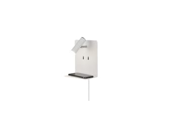 Vägglampa TRIO Element Mattvit - Mattvit - Belysning - Lampor & belysning inomhus - Sovrumslampa - Sänglampa - Sänglampa vägg