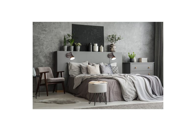 Vägglampa TRIO Enzo Mattsvart - Mattsvart - Belysning - Lampor & belysning inomhus - Sovrumslampa - Sänglampa - Sänglampa vägg