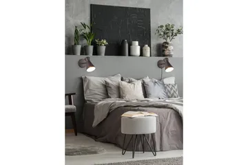 Vägglampa TRIO Enzo Mattsvart - Mattsvart - Belysning - Lampor & belysning inomhus - Sovrumslampa - Sänglampa - Sänglampa vägg