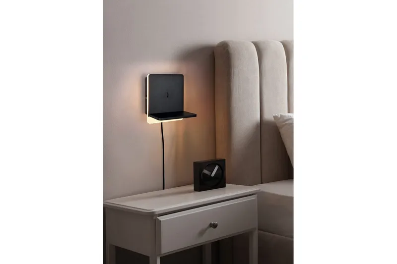 Vägglampa TRIO Fairfield Mattsvart - Mattsvart - Belysning - Lampor & belysning inomhus - Sovrumslampa - Sänglampa - Sänglampa vägg