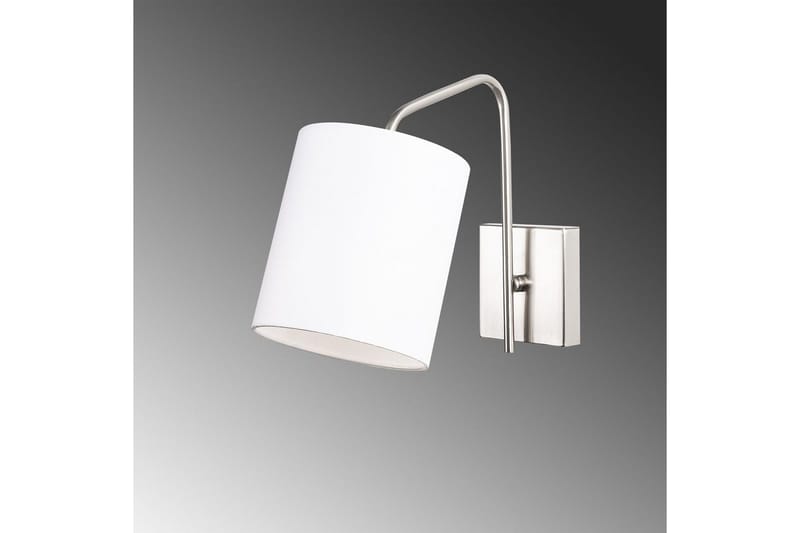 Vägglampa Ve Nickel / Vit - Vit - Belysning - Lampor & belysning inomhus - Sovrumslampa - Sänglampa - Sänglampa vägg