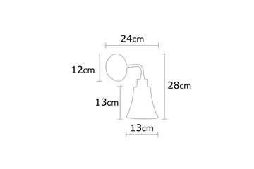 Vägglampa Vellor Koppar - Koppar - Belysning - Lampor & belysning inomhus - Sovrumslampa - Sänglampa - Sänglampa vägg
