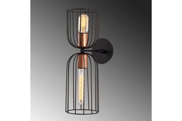 Vägglampa Xiren Svart - Svart - Belysning - Lampor & belysning inomhus - Sovrumslampa - Sänglampa - Sänglampa vägg
