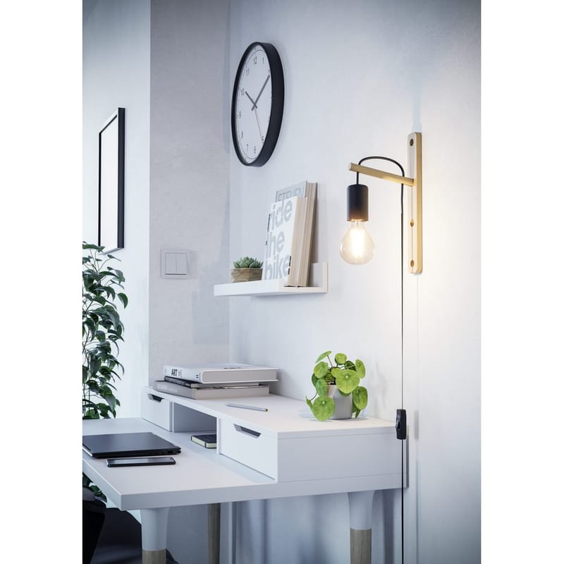 Vägglampa Pockley - 29,5 cm - Belysning - Lampor & belysning inomhus - Sovrumslampa - Sänglampa - Sänglampa vägg