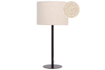 Vinkea Bordslampa 40 cm E27 - Svart/Beige - Belysning - Lampor & belysning inomhus - Sovrumslampa - Sänglampa - Sängbordslampa