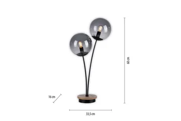 Widow Just Light Bordslampa - Wood - Belysning - Lampor & belysning inomhus - Sovrumslampa - Sänglampa - Sängbordslampa