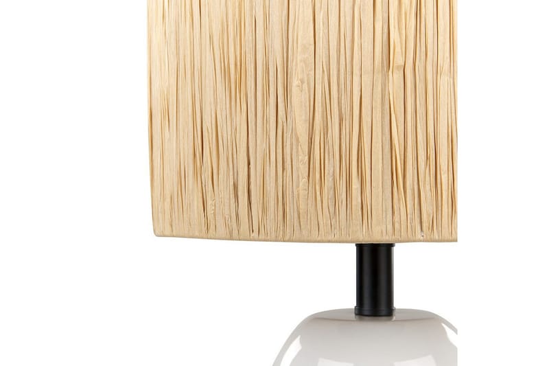 Yadasi Bordslampa 46 cm E27 - Vit/Natur - Belysning - Lampor & belysning inomhus - Sovrumslampa - Sänglampa - Sängbordslampa